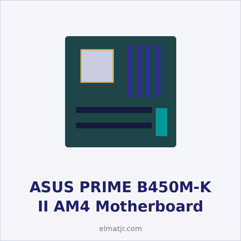 thumbnail image 2 of ASUS I/O Shield For PRIME B450M-K II, B450M-A II & B450M-A II/CSM Motherboards 2 of 6